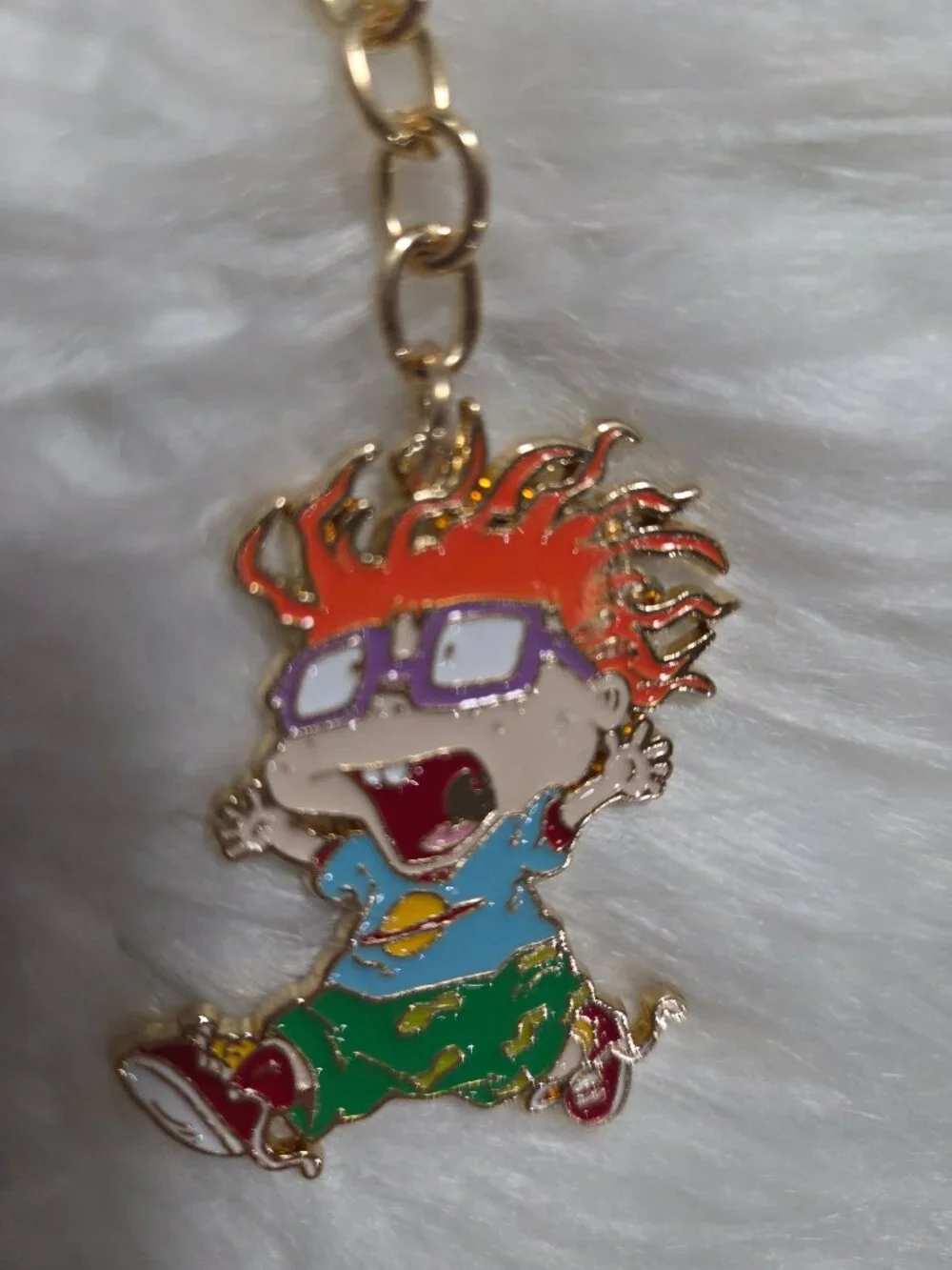 Rugrats Chuckie Keychain